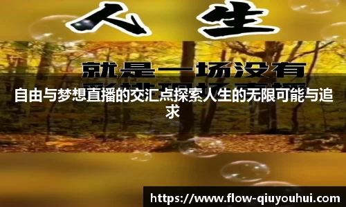 自由与梦想直播的交汇点探索人生的无限可能与追求